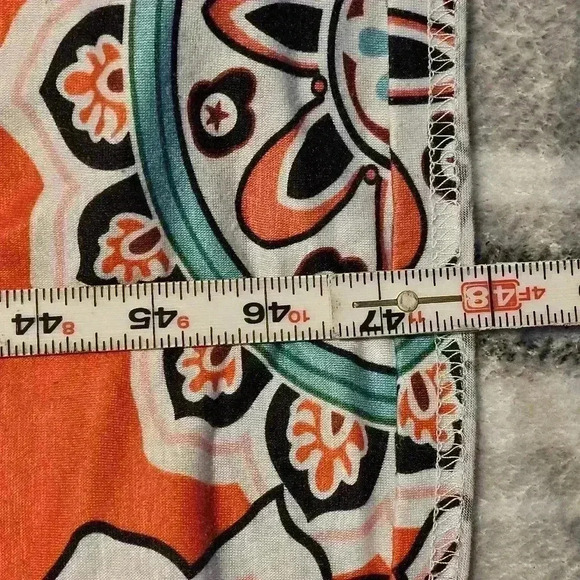 Fashion bug medium long festive floral dress with pockets - Picture 5 of 7